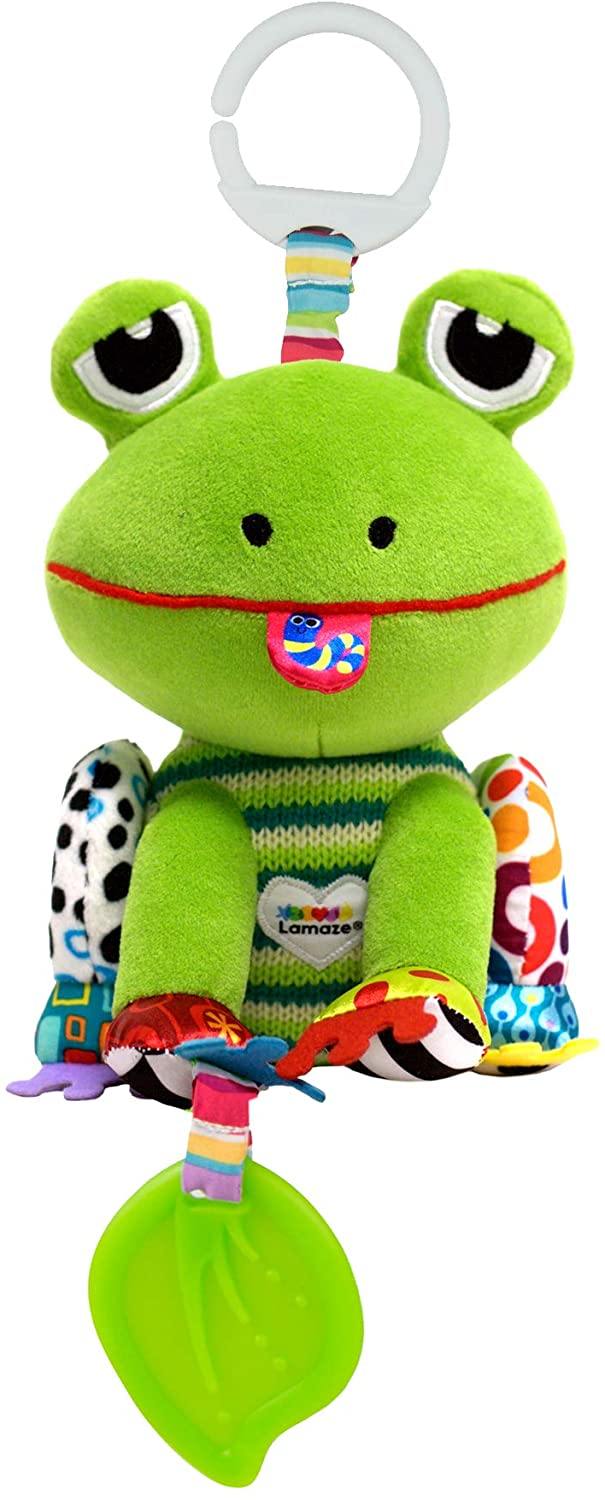 Lamaze Jibber Jabber Jake Baby Toy Clip on Pram and Pushchair Toy Soft Cuddly - Yachew