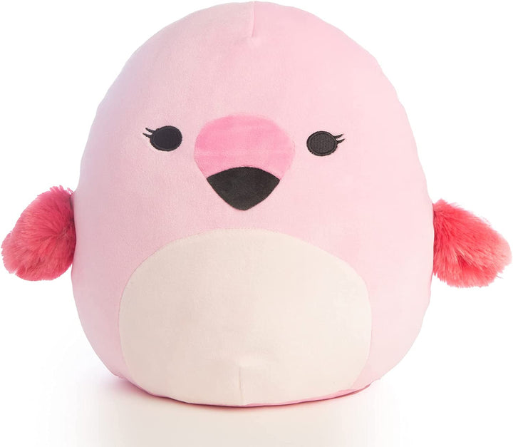 Squishmallows SQCR00658 12" Flamingo – Fügen Sie Ihrer Truppe Kekse hinzu, ultraweich gefüllt