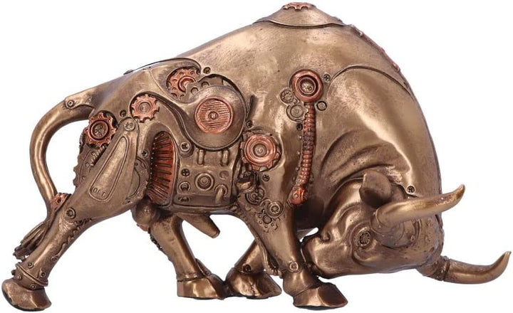 Nemesis Now Binary Bull 22.5cm, Bronze