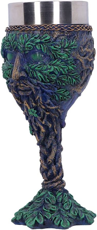 Nemesis Now Tree Spirit Goblet 18.5cm, Green