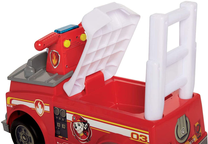 PAW PATROL 95381 Marshell Aufsitzfahrzeug mit Sound, rot