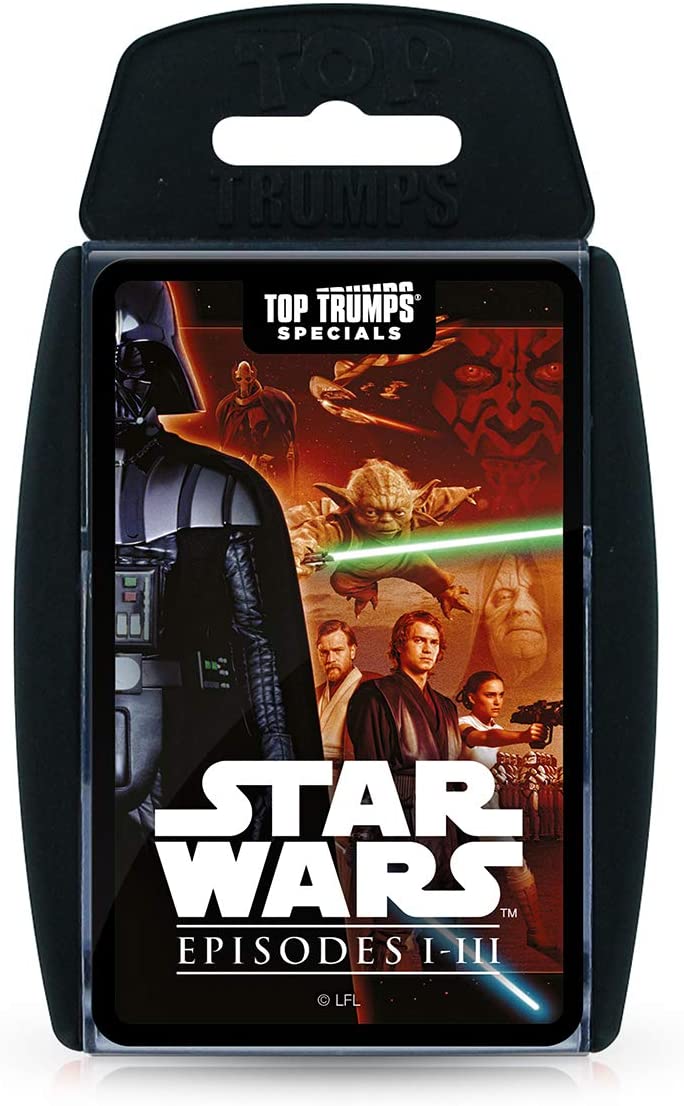 Star Wars Episoden 1-3 Top Trumps Specials Kartenspiel