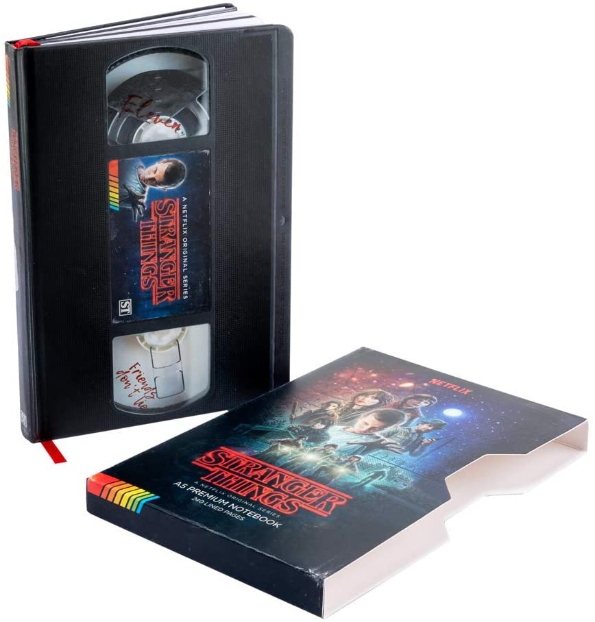 Stranger Things A5 Premium Notebook VHS-Style Season 1 - Official Merchandise