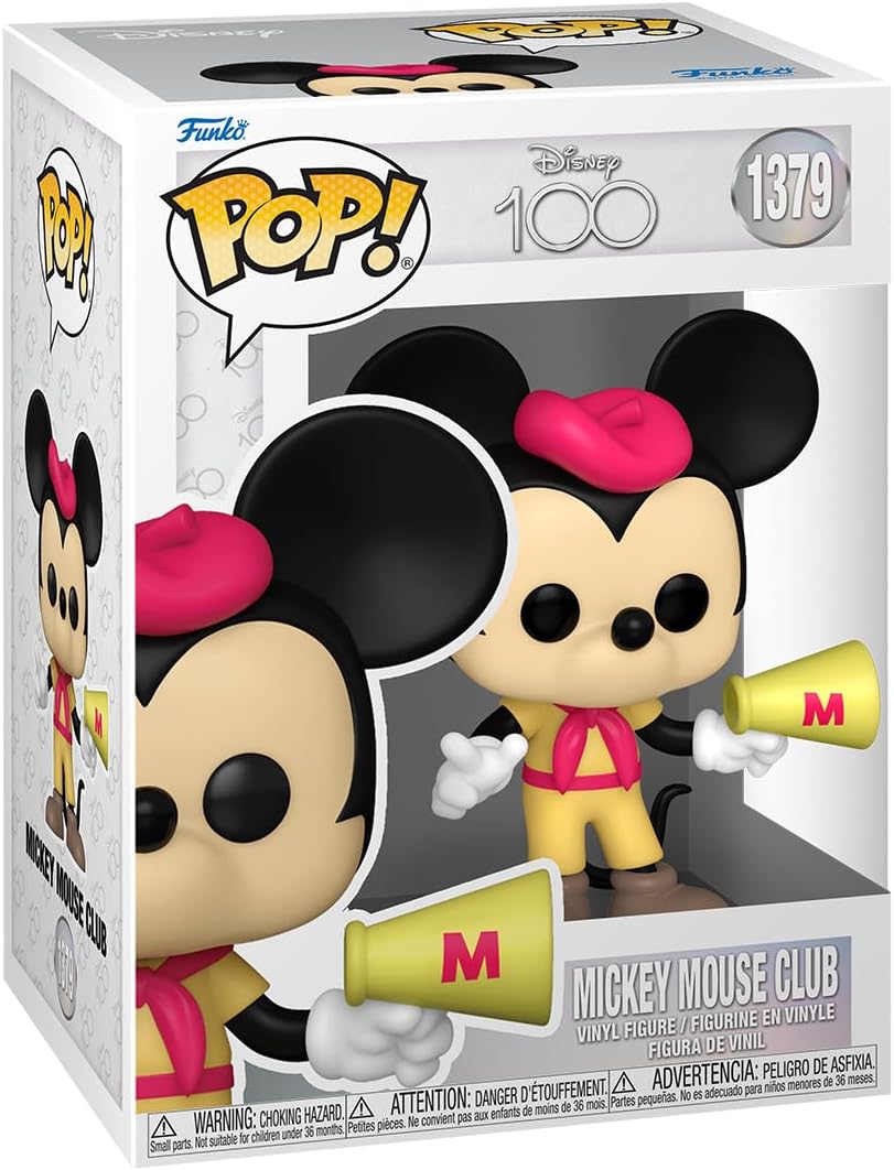 Funko POP! Disney: Mickey Mouse Club - Mickey - Disney 100th Anniversary