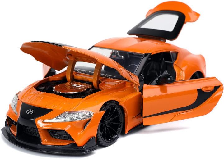 FAST & FURIOUS 2020 TOYOTA SUPRA F9 1:24 SCALE DIE-CAST REPLICA CAR