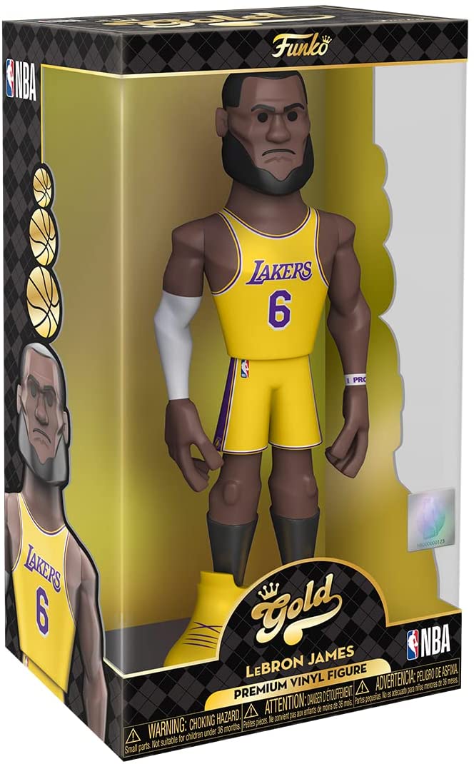 Funko 57291 Gold 5" NBA: Lakers- LeBron w/Chase