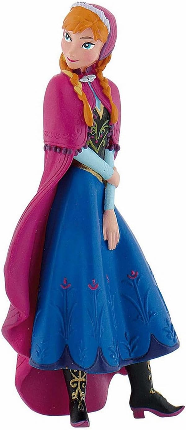 Bullyland 13413 Spielfiguren-Set Prinzessin Elsa, Anna, Kristoff, Sven und Olaf von