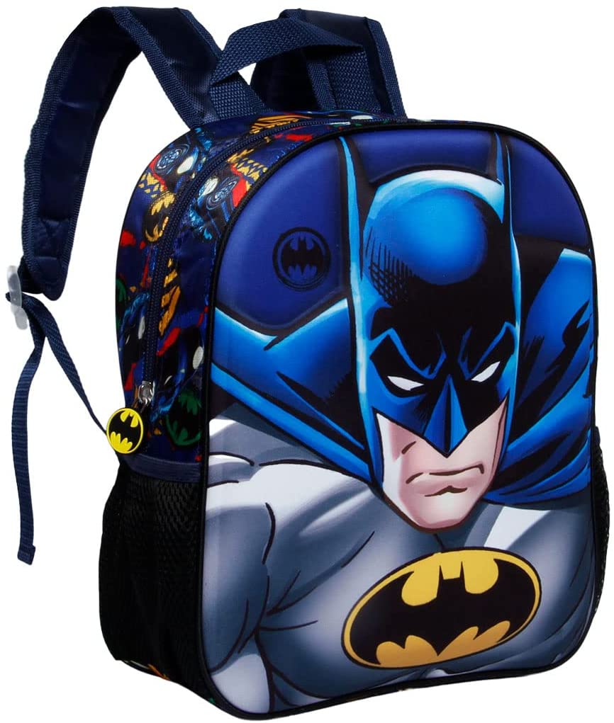 Batman Rage-Kleiner 3D-Rucksack, Blau