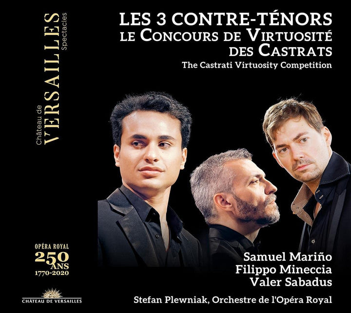 Les 3 Contre-ténors: Le concours de virtuosité des castrats [Audio CD]