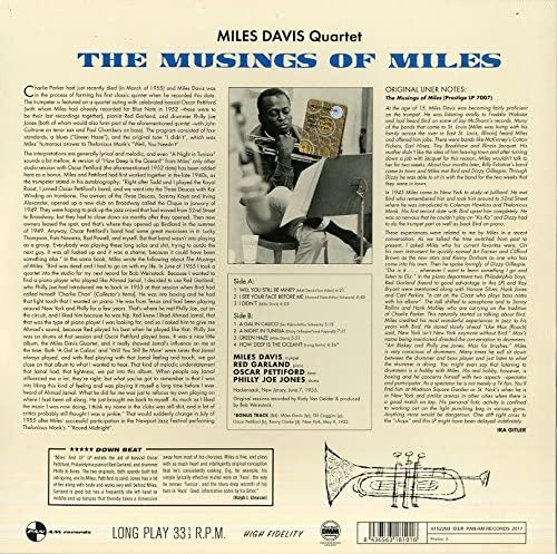 Miles Davis - The Musings of Miles [VINYL]