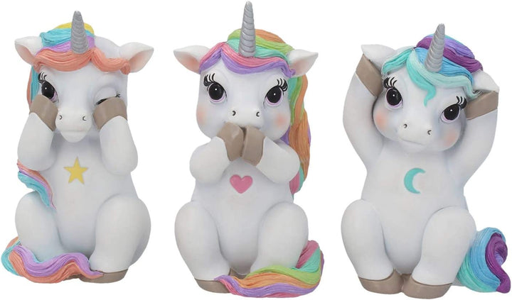 Nemesis Now Three Wise Cutiecorns Figurine Set