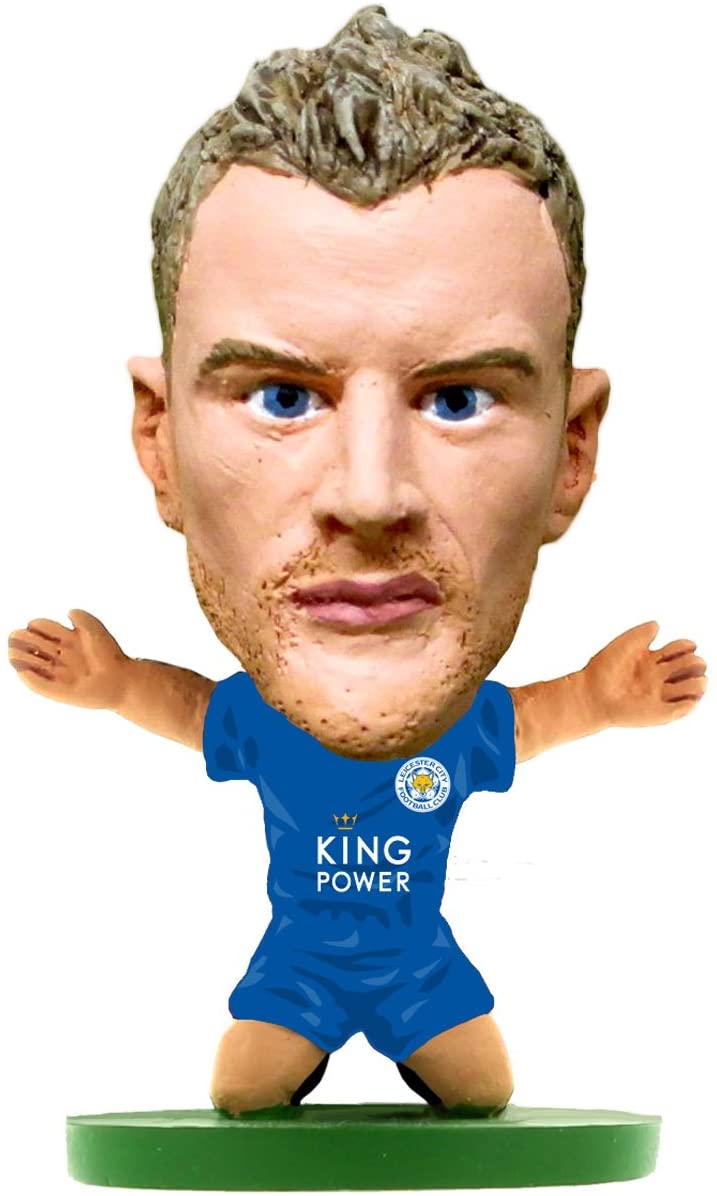 SoccerStarz Jamie Vardy National Soccer Leicester City Football Club Home (klassisches Kit) /Figuren