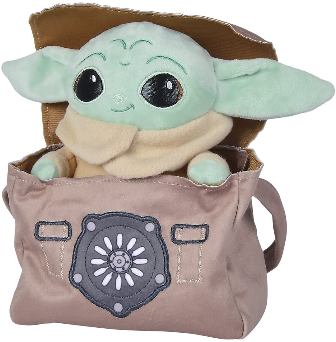 Simba Toys 651STA009 Baby Yoda DER Mandalorianer: Das Kind in der Tasche 20CM