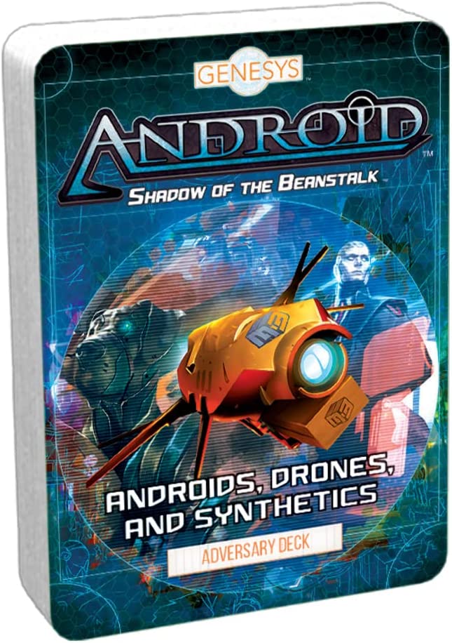 Genesys RPG: Androids, Drones, and Synthetics Adversary Deck – Englisch