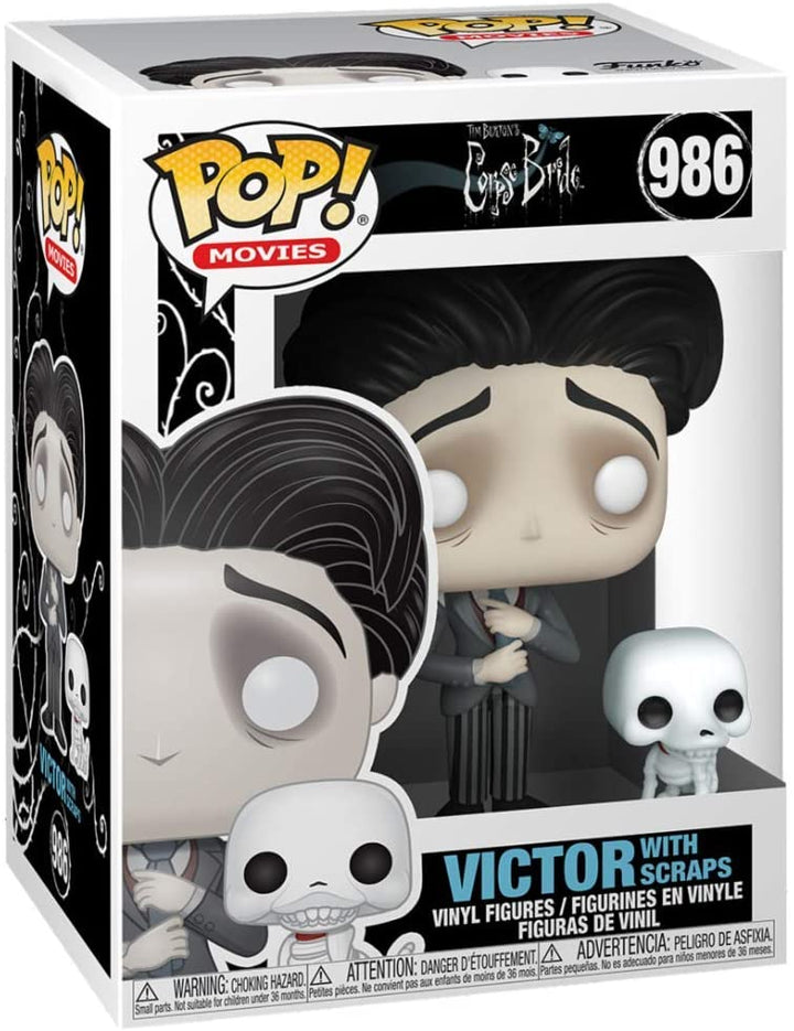 The Corpse Bride Victor avec Scraps Funko 49045 Pop! Vinyle #986