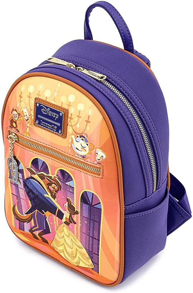 Loungefly Disney Beauty and the Beast Ballroom Scene Mini-Rucksack