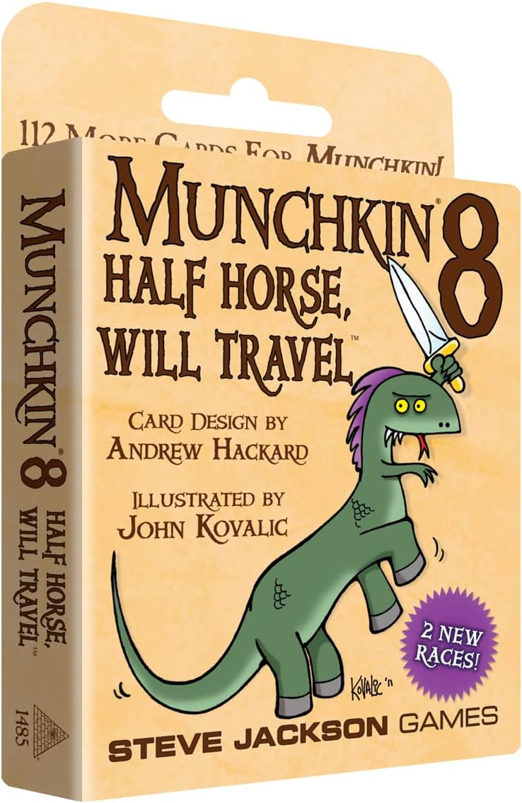 Munchkin 8 Half Horse, Will Travel Card Game