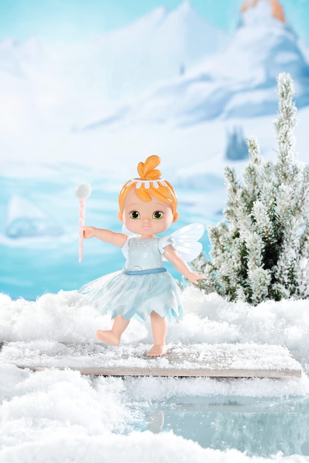 BABY born 831816 Storybook Fairy Ice Ice-18cm Fluttering Wings-Includes Doll,