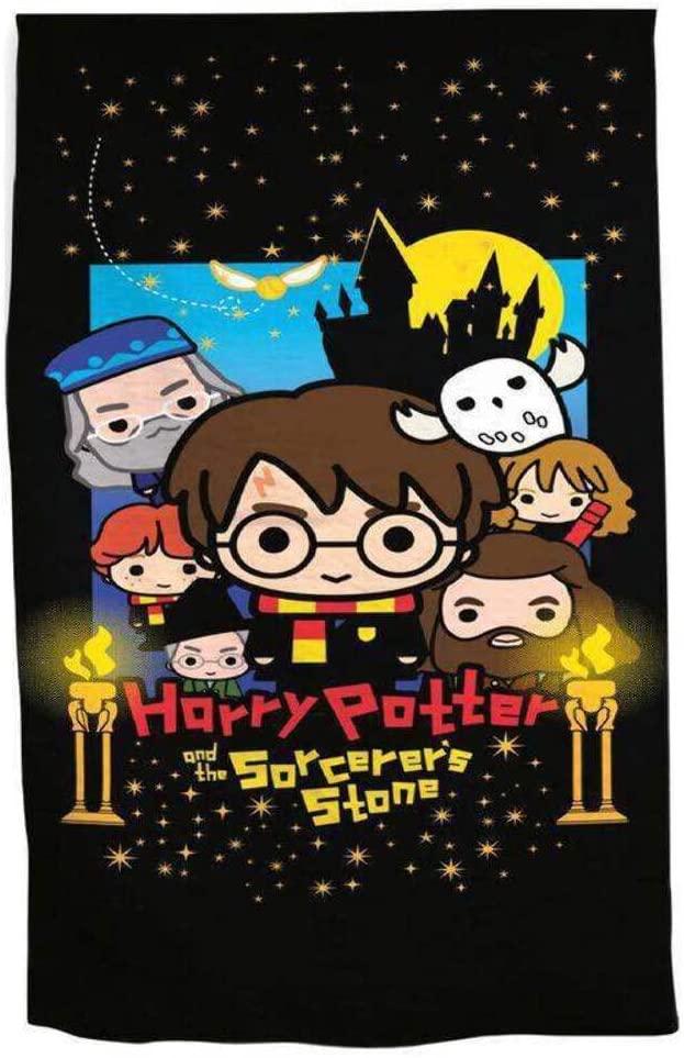 Gamesland Harry Potter Chibi Fleece Blanket 100% Microfibre 70 x 140 cm