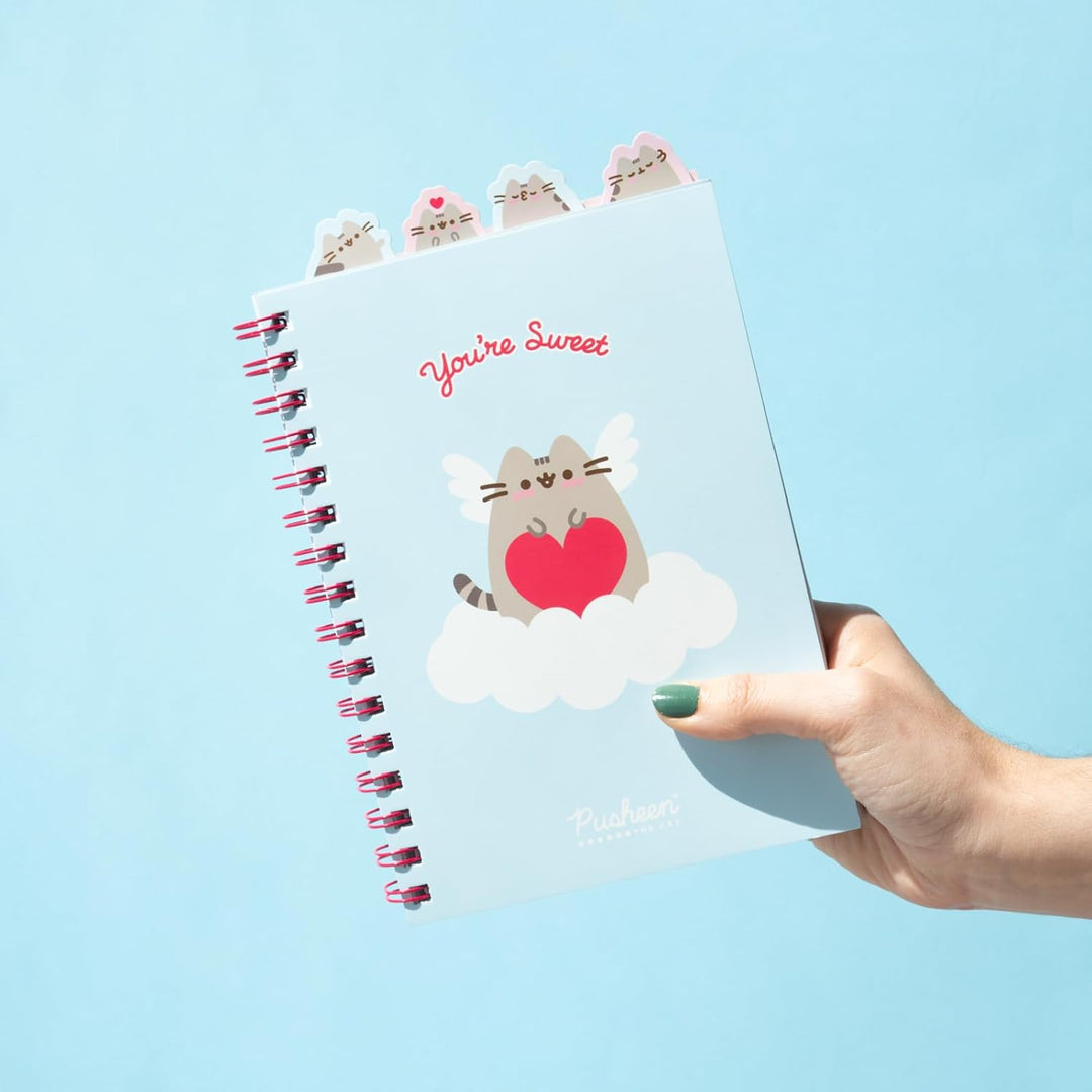 Grupo Erik Pusheen A5 Project Notebook with 4 Dividers | Notebooks A5 | Project Planner