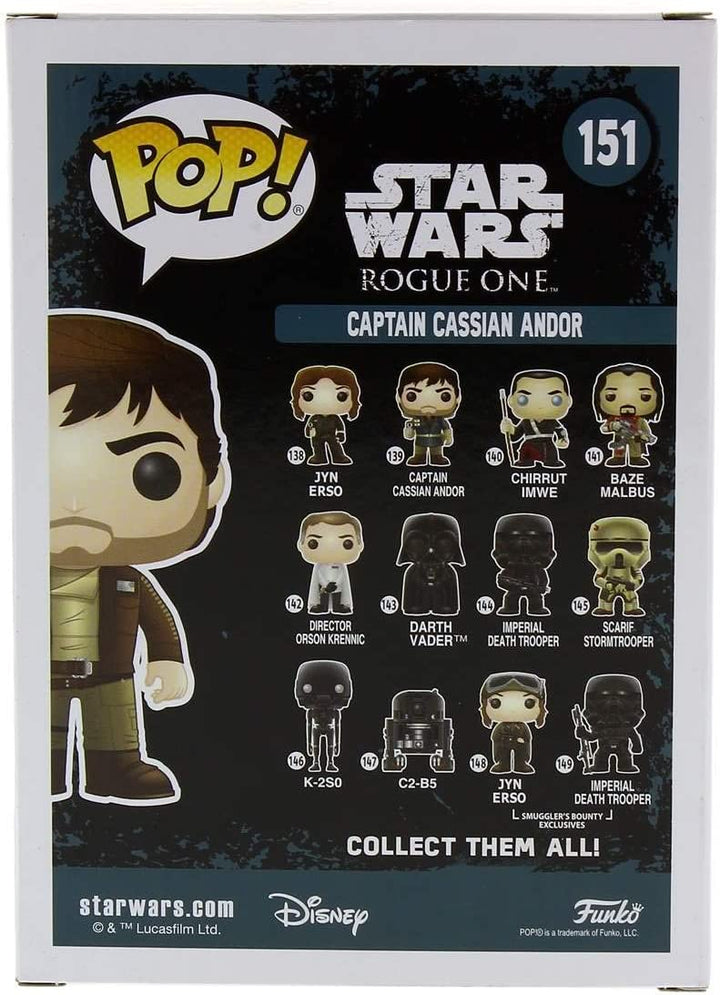 Star Wars Rogue One Captain Cassian Andor Funko 10451 Pop! Vinyl Nr. 151