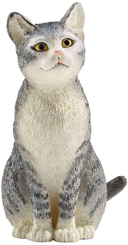 Schleich Katze sitzend Spielzeugfigur