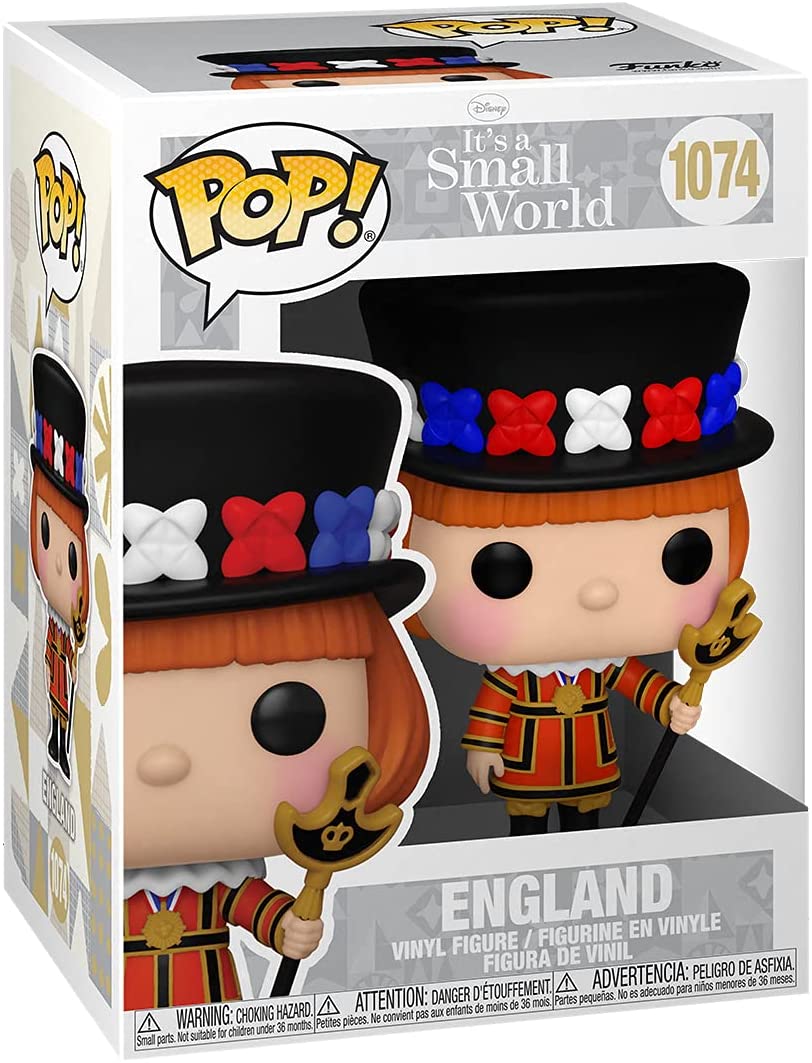 Disney è un piccolo mondo Inghilterra Funko 55256 Pop! Vinile #1074