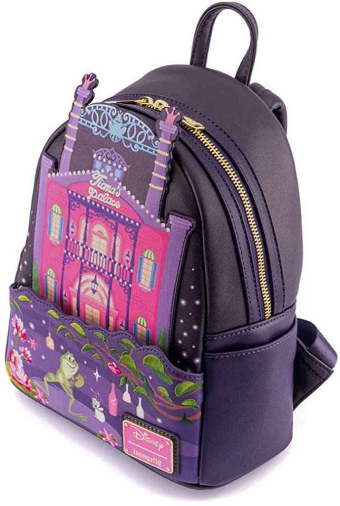 Loungefly Disney Princess And The Frog Tiana's Palace Mini Backpack