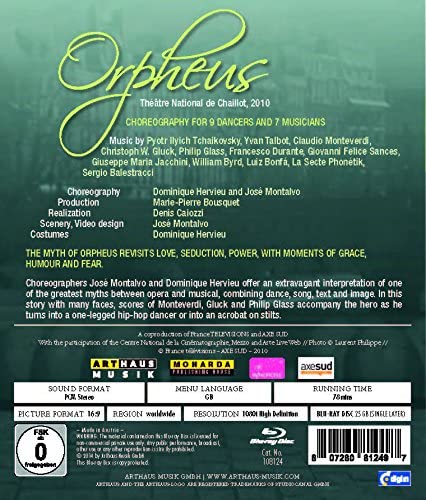 Orpheus [Theatre National de Chaillot 2010] [ARTHAUS [2015] [Blu-ray]