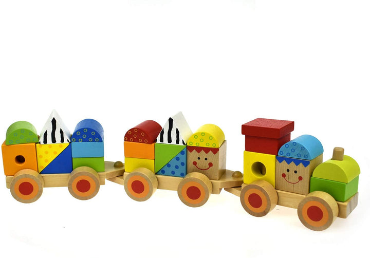Andreu Toys TK15108 Craft Trikes Stapeleisenbahn Spielzeug Mehrfarbig, 38 x 7,5 x 9,5 cm
