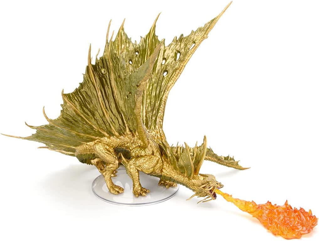 D&amp;D: Icons of The Realms: Gold Dragon Premium-Figur für Erwachsene