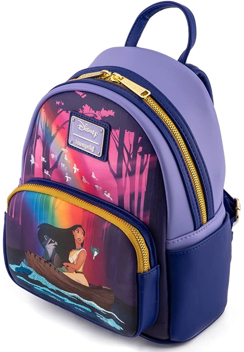 Loungefly Disney Pocohontas Just Around The River Bend Mini-Rucksack