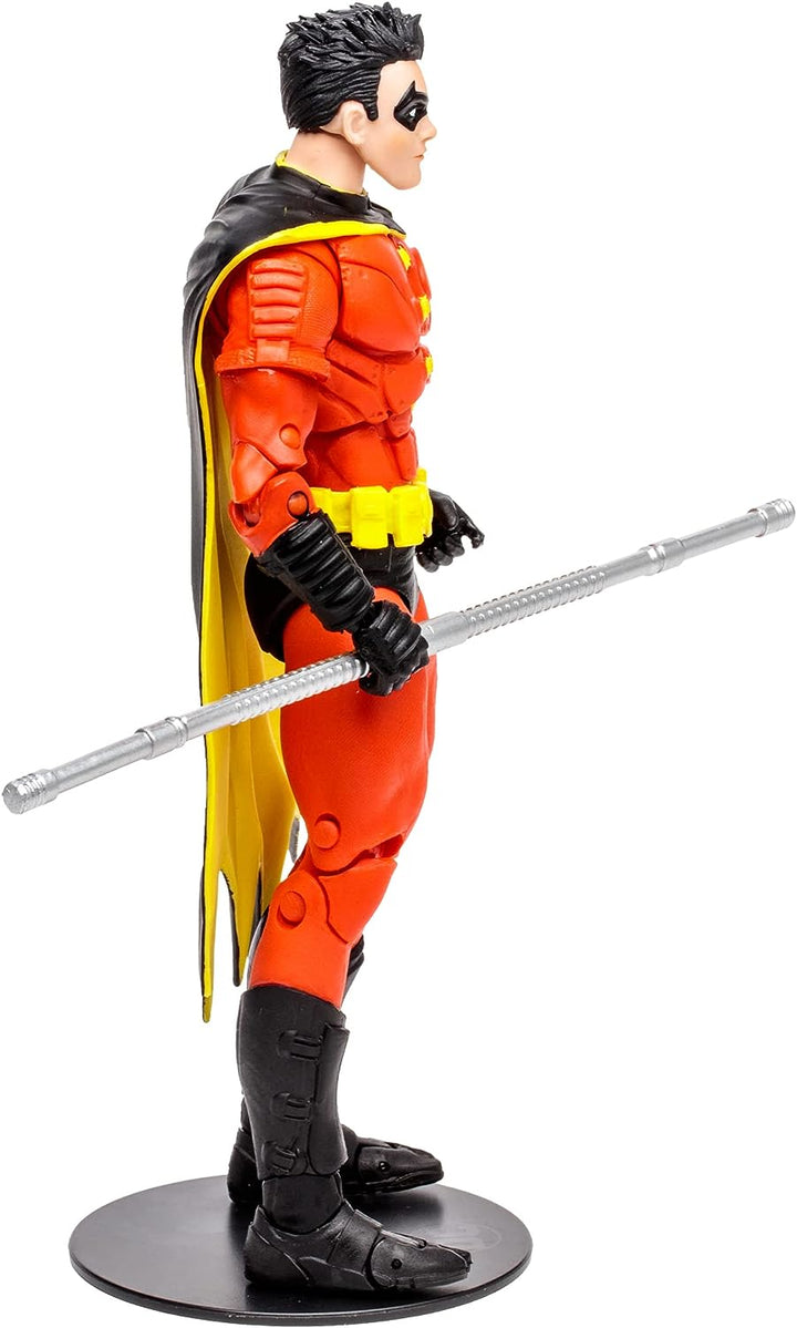 Robin Tim Drake (Red Suit Variant) Action Figure - DC Multiverse Gold Label 7” Scale Collectible