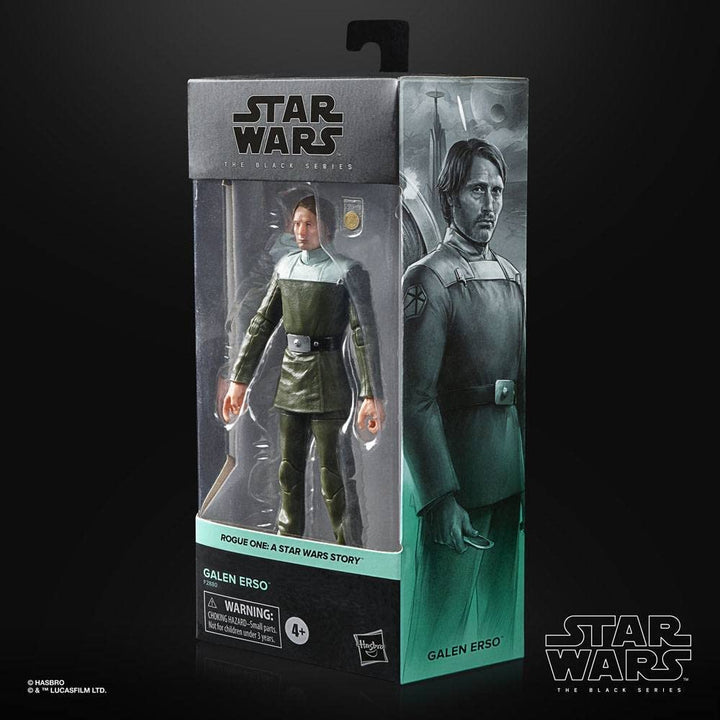 Hasbro, Star Wars Black Rogue One Galen ERSO Figur