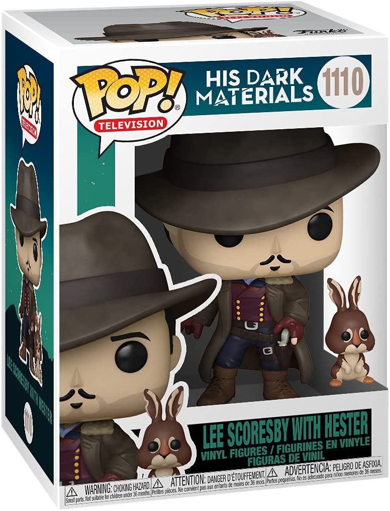 His Dark Materials Lee Scoresby With Hester Funko 55222 Pop! Vinyl #1110