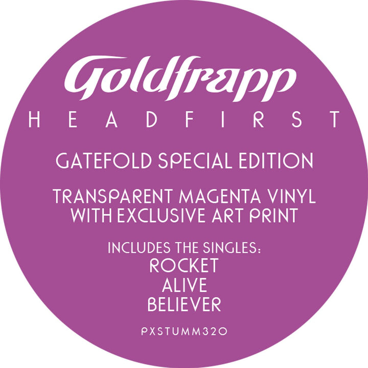 Goldfrapp - Head First (Magenta Colour Vinyl Edition + Art Print) [VINYL]