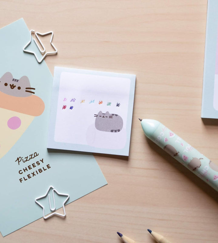 Pusheen Pen | 10 In 1 Ballpoint Pen With 3D Pusheen Cat Topper