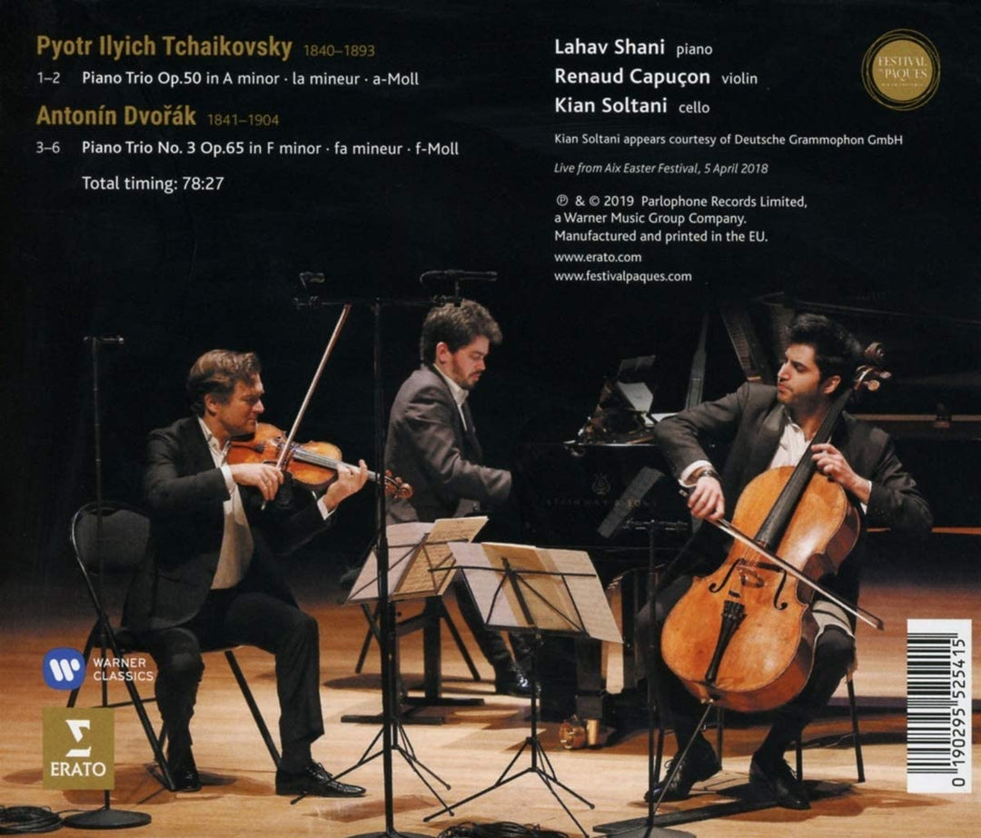 Dvorak/Tchaikovsky: Trios [Audio CD]