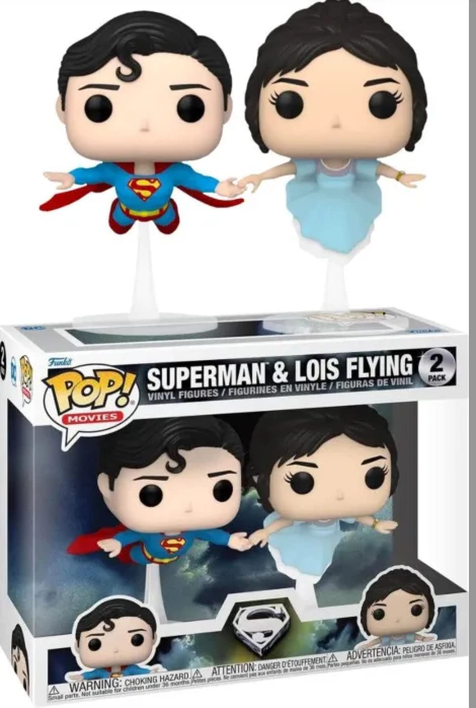 Pop! Filme: Superman &amp; Lois Flying (Sonderausgabe) 2er-Pack Funko 60162 Pop! Vinyl