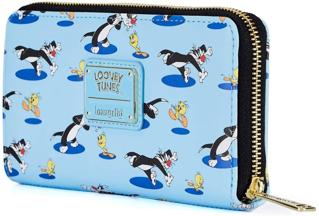 Loungefly x Looney Tunes Tweety and Sylvester Zip-Around Wallet