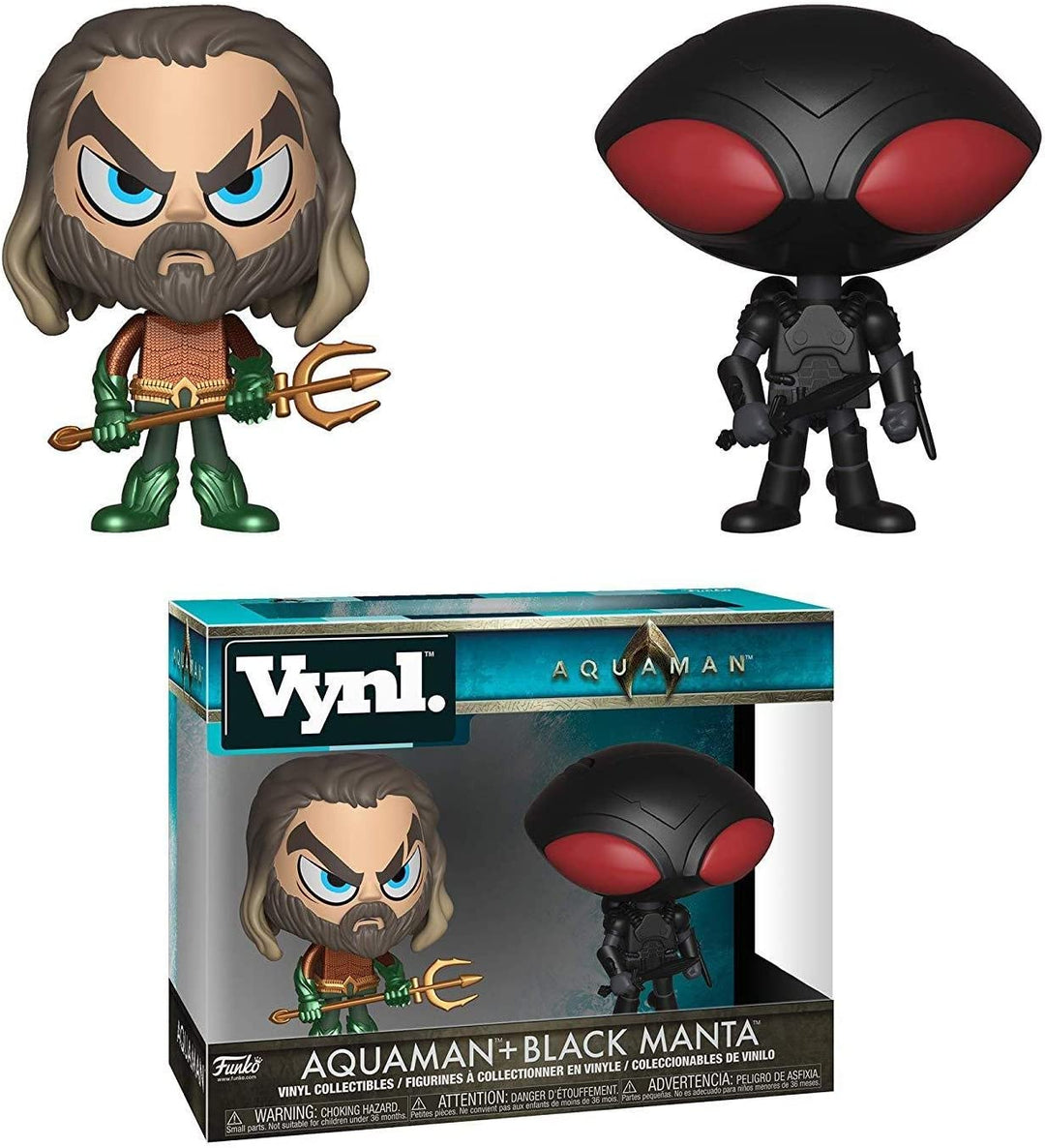 Aquaman Aquaman &amp; Black Manta Funko 32109 Pop! Vinyl