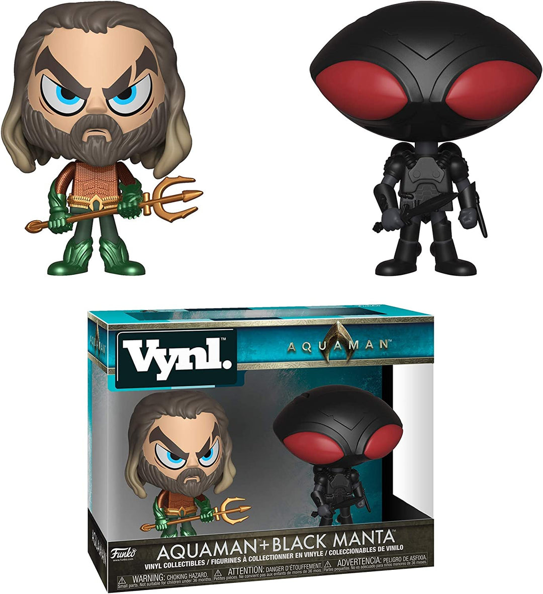 Aquaman Aquaman &amp; Black Manta Funko 32109 Pop! Vinyl