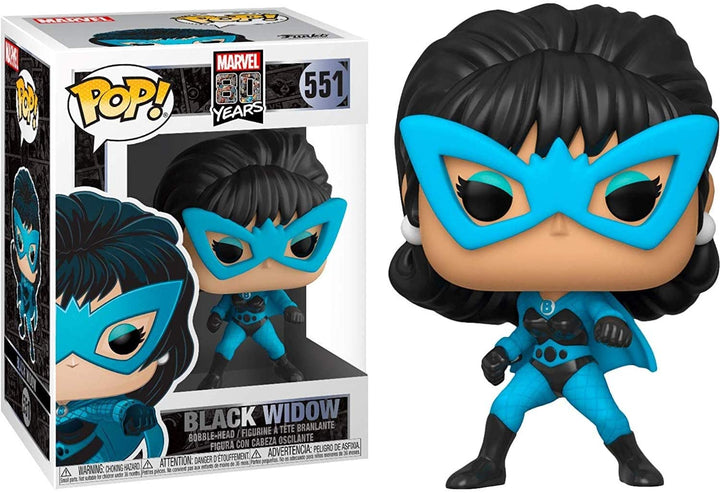Marvel 80 Years Black Widow Funko 44502 Pop! Vinyl #551