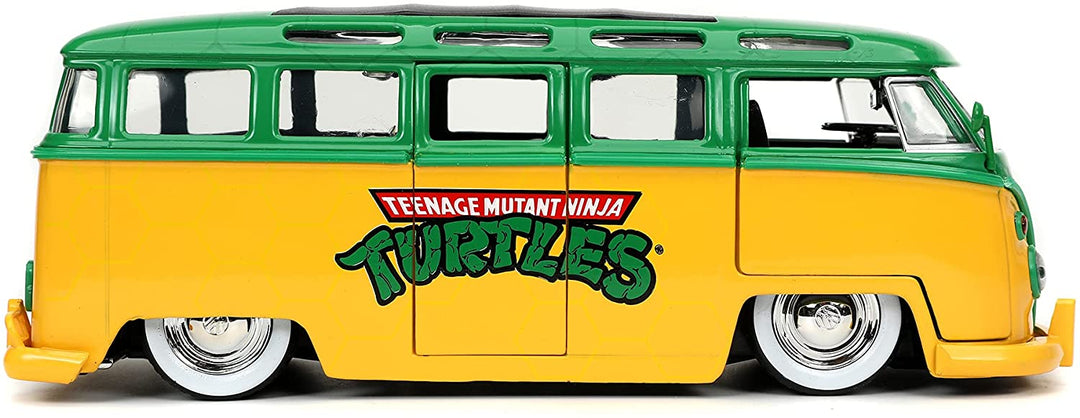 Jada TMNT - Leonardo & 1962 VW Bus - 1:24