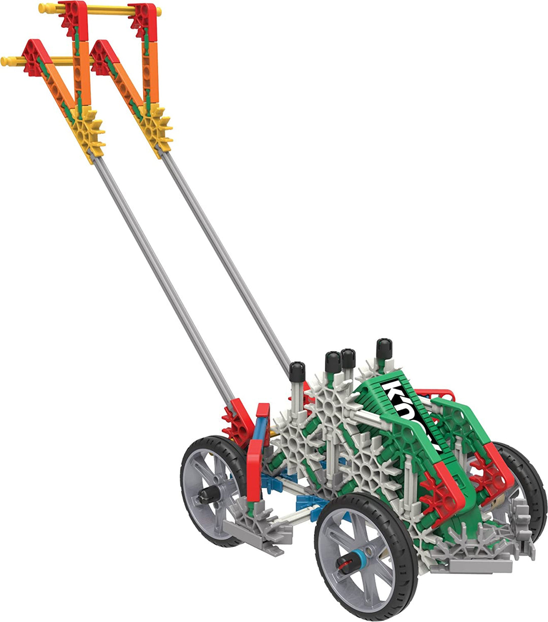 K'NEX 23012 Imagine Power and Play motorisiertes Bauset, Lernspielzeug für Kinder, 529-teiliges Stiel-Lernset, Technik für Kinder, lustiges und farbenfrohes Bauspielzeug für Kinder ab 7 Jahren