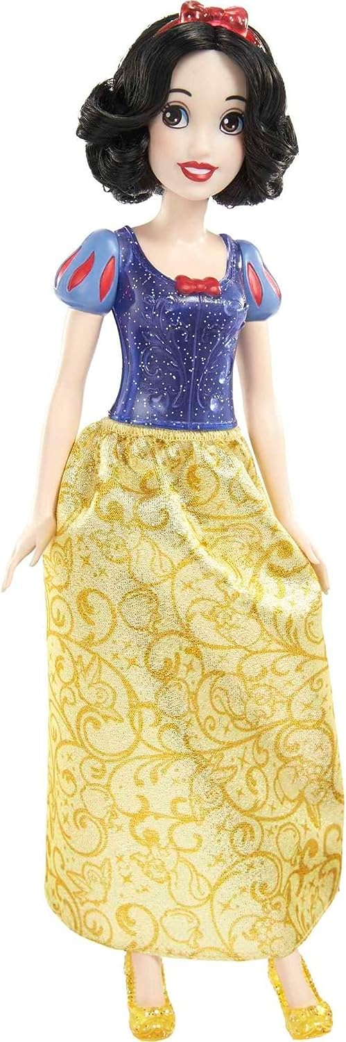 ?Disney Princess Toys, Snow White Posable Fashion Doll with Sparkling Clothing and Accessories