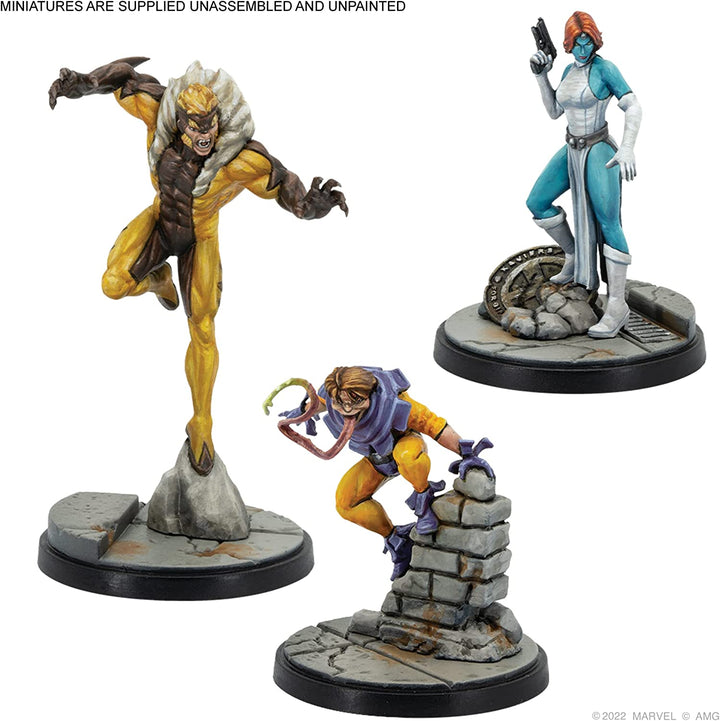 Marvel: Crisis Protocol - Brotherhood Of Mutants Affiliation Pack