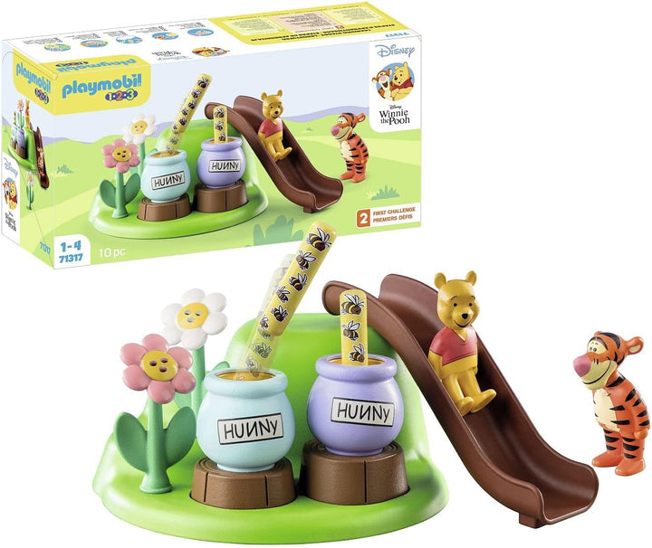 Playmobil 1.2.3 Disney Winnie & Tigger's Bee Garden