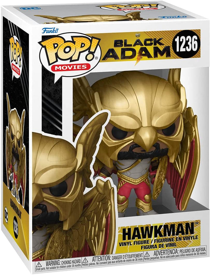 Movies: Black Adam - Hawkman Funko 64193 Pop! Vinyl #1236