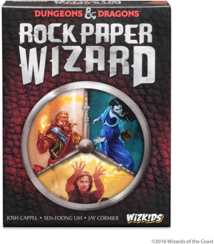 WizKids 72789 Dungeons & Dragons: Rock Paper Wizard Board Game